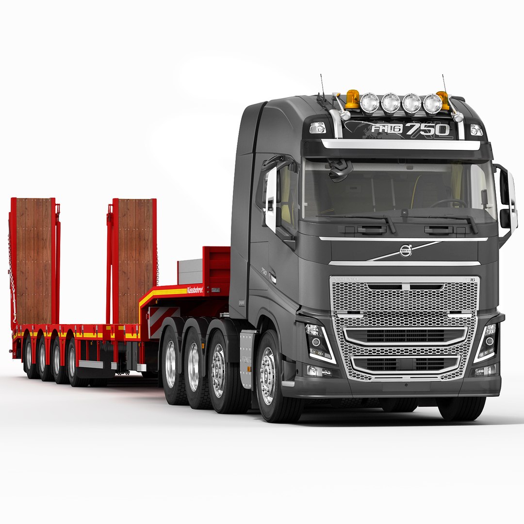 Volvo FH 16 750 трал