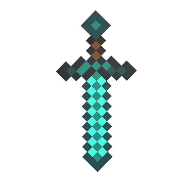 modelo 3d Espada Minecraft - TurboSquid 1016131