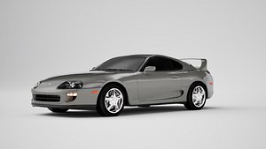 TOYOTA SUPRA 1998 3D model