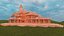 Templo Ram Mandir Ayodhya: modelo arquitectónico detallado en 3D