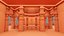 Templo Ram Mandir Ayodhya: modelo arquitectónico detallado en 3D