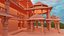 Templo Ram Mandir Ayodhya: modelo arquitectónico detallado en 3D