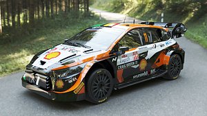 2023 Hyundai i20 N Rally2 - 3d Car 3D model