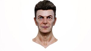DAVID BOWIE 2000s renderable bust