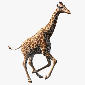 Giraffe Rigged for Maya