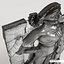 CNC的印度神3D模型Gbr 004