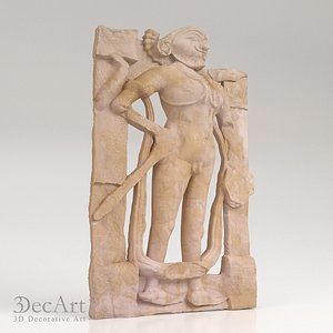 3D model of the Indian god for CNC | Rf_004