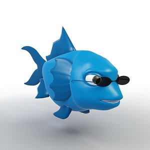 cartoon fish model