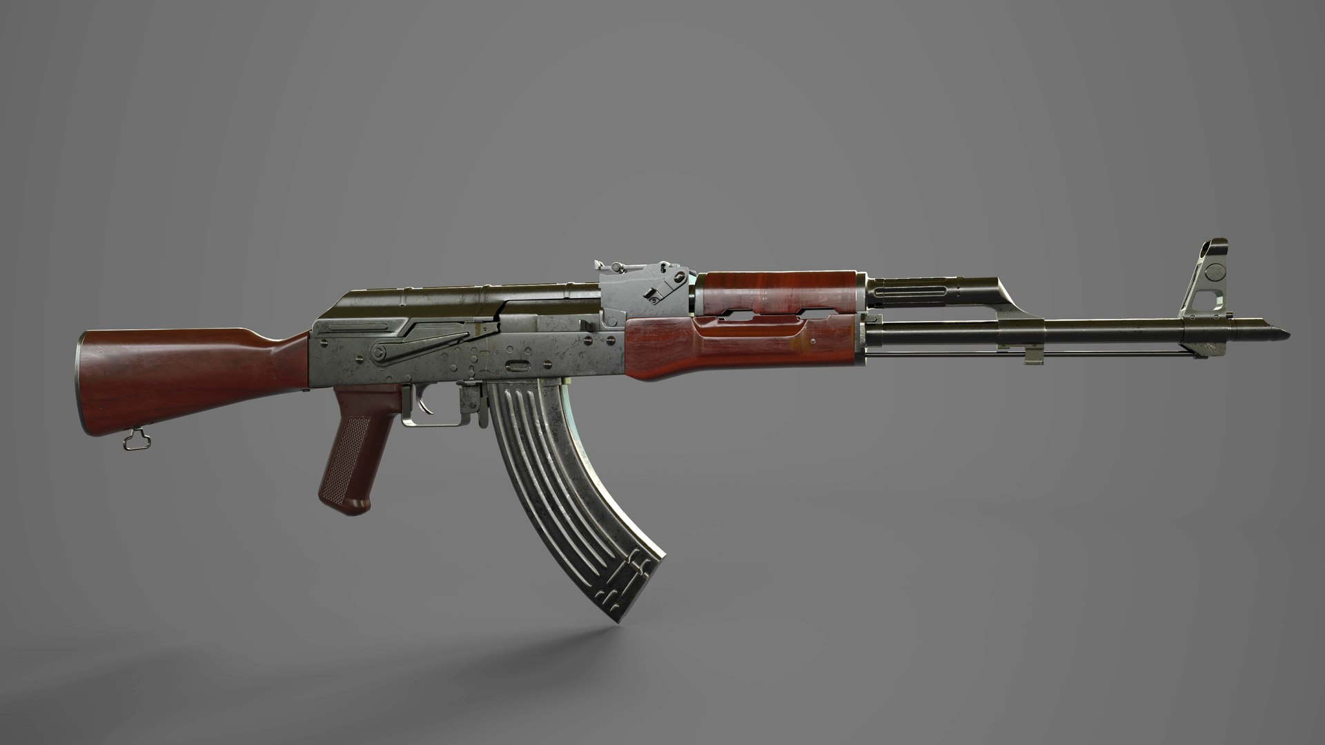 3D Ak47 Kalashnikov - TurboSquid 1698972