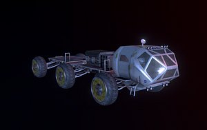 mars rover 3D model