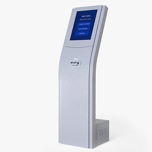 Electronic Queue Device White