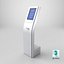 Electronic Queue Device White