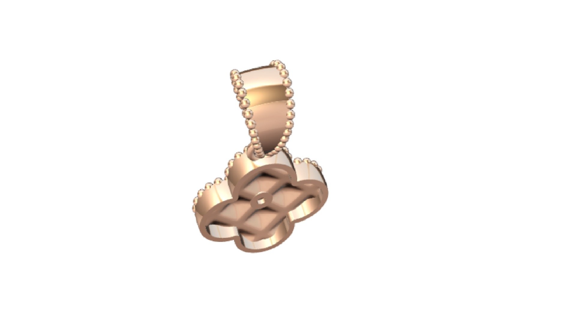 Cube Flower Pendant 3D - TurboSquid 2469634