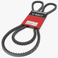 Accessory Drive V Belt With Label