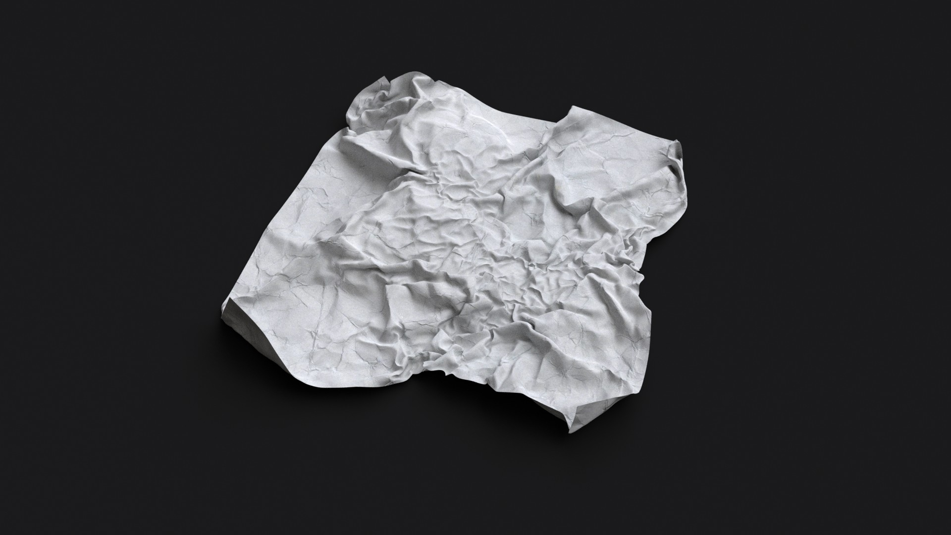 Animated Paper Crumpling 3D - TurboSquid 1794996