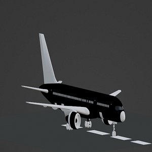 757-200PW 3D