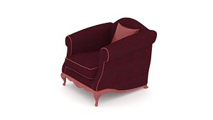 3D bruno chair neoclassical model