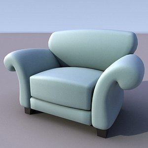 3d sofa armchair