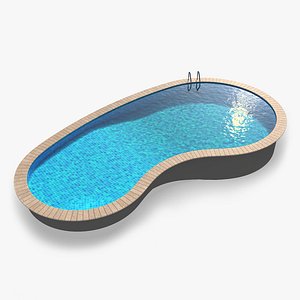 Swimming pool 3D model