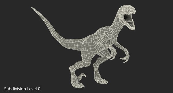 modelo 3d Velociraptor aparejado para Cinema 4D - TurboSquid 1436333