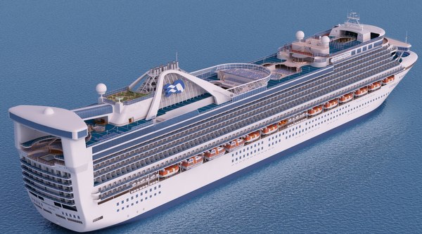 CaribbeanPrincess Pro Modelo 3D - TurboSquid 496015