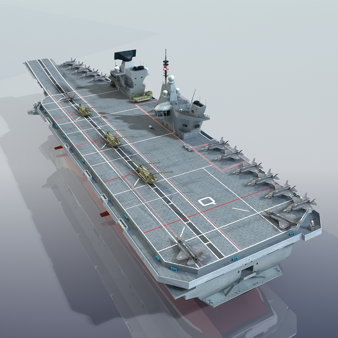 3d hms aircraft carrier