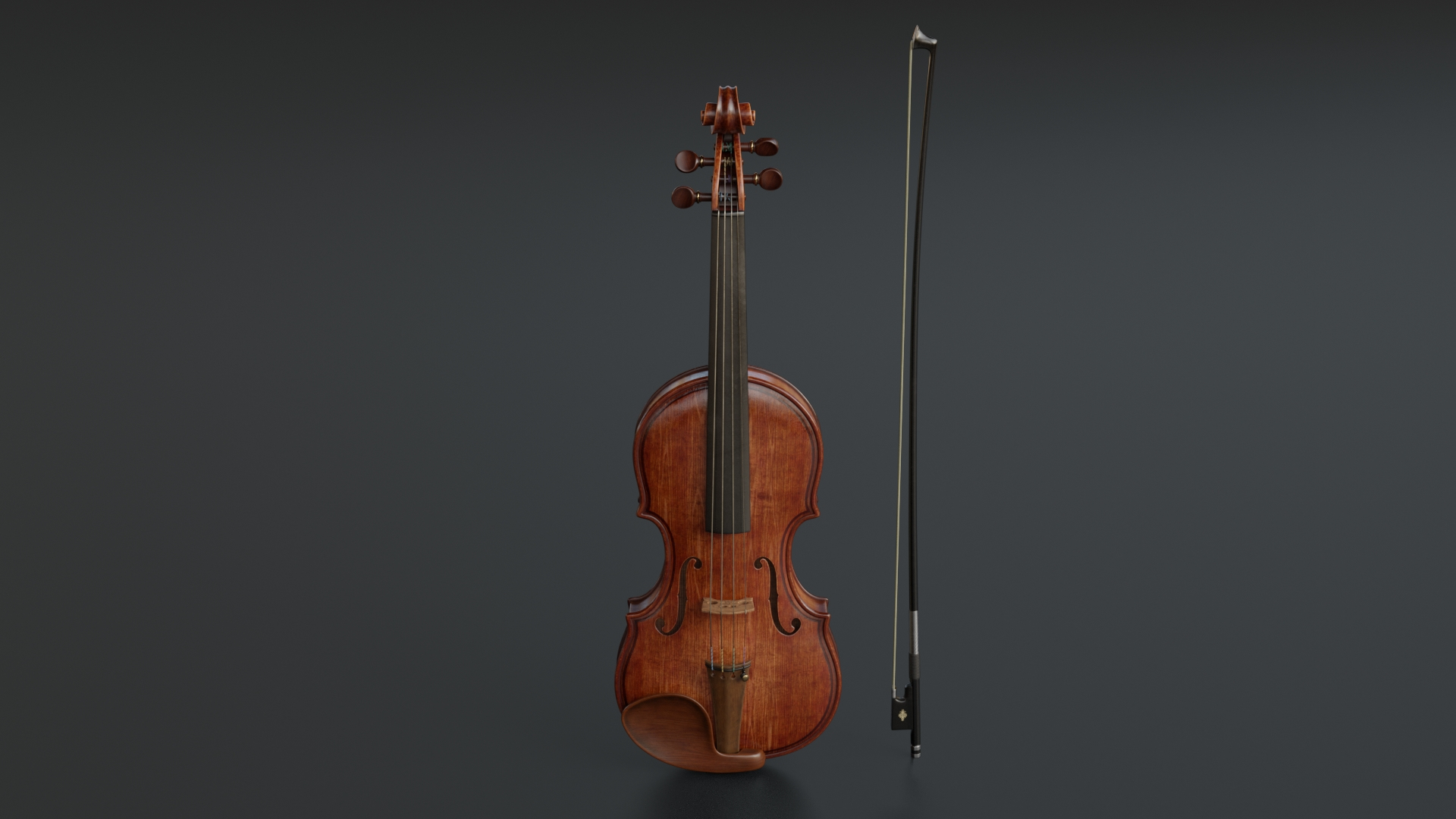 Violin Model - TurboSquid 2218192