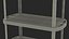 Medical Equipment Trolley White 3D