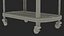 Medical Equipment Trolley White 3D