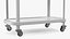 Medical Equipment Trolley White 3D