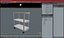 Medical Equipment Trolley White 3D