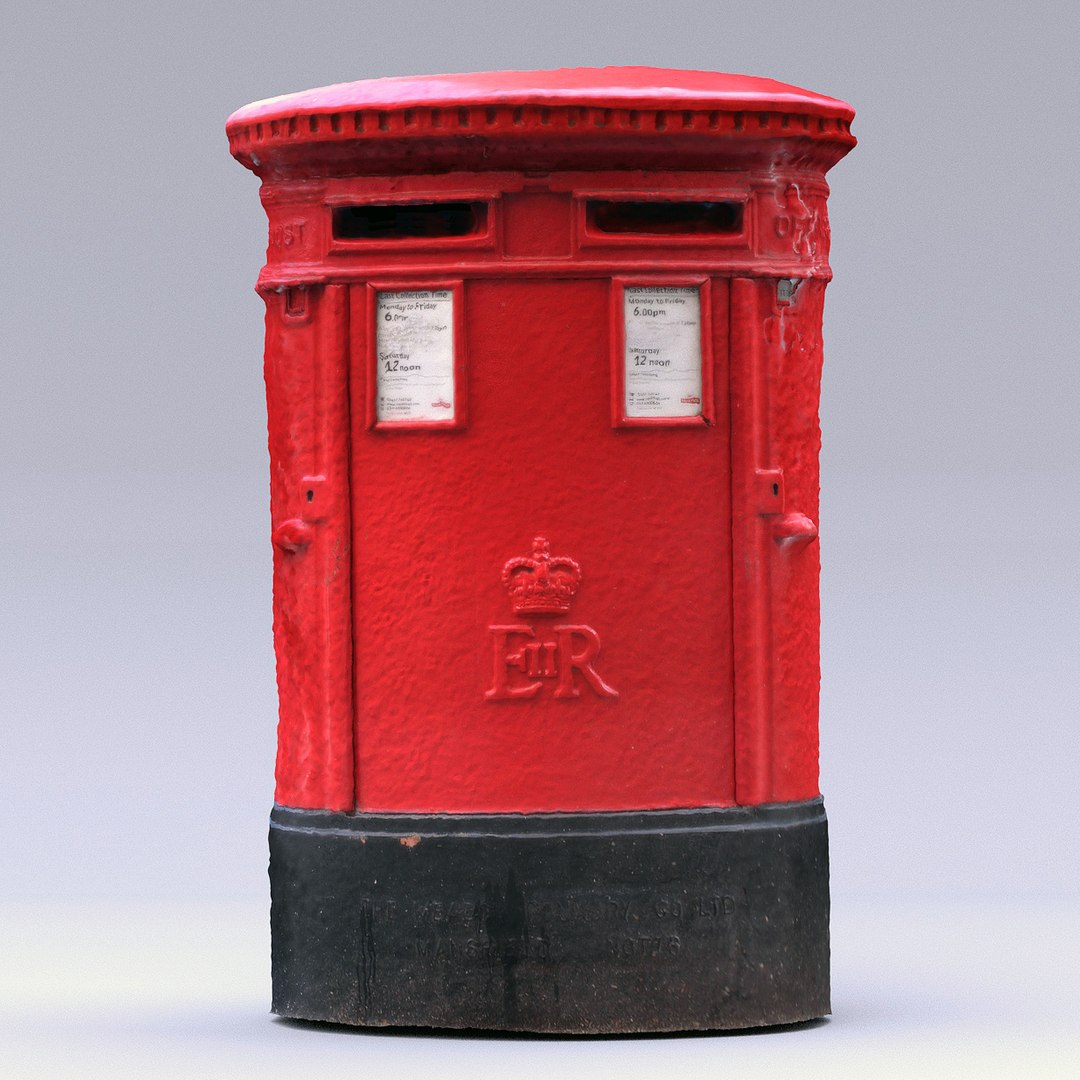 3D Scan London Royal Mail Model TurboSquid 1548080