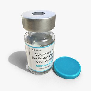 3D Vaccine Vial Rigged - Mod Covaxin