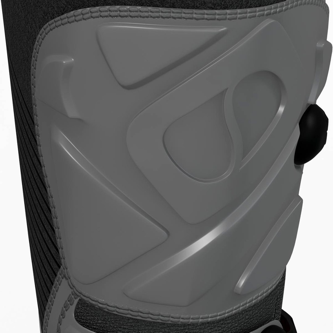Msr Racing Mxt Boots 3d Model