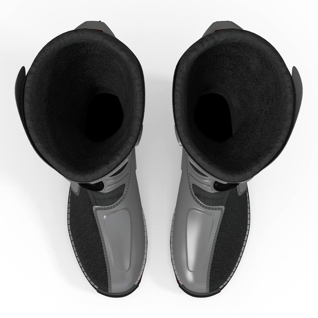 Msr Racing Mxt Boots 3d Model