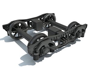train bogie 3D model