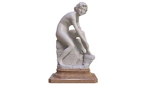 classical marble statue sculpture model