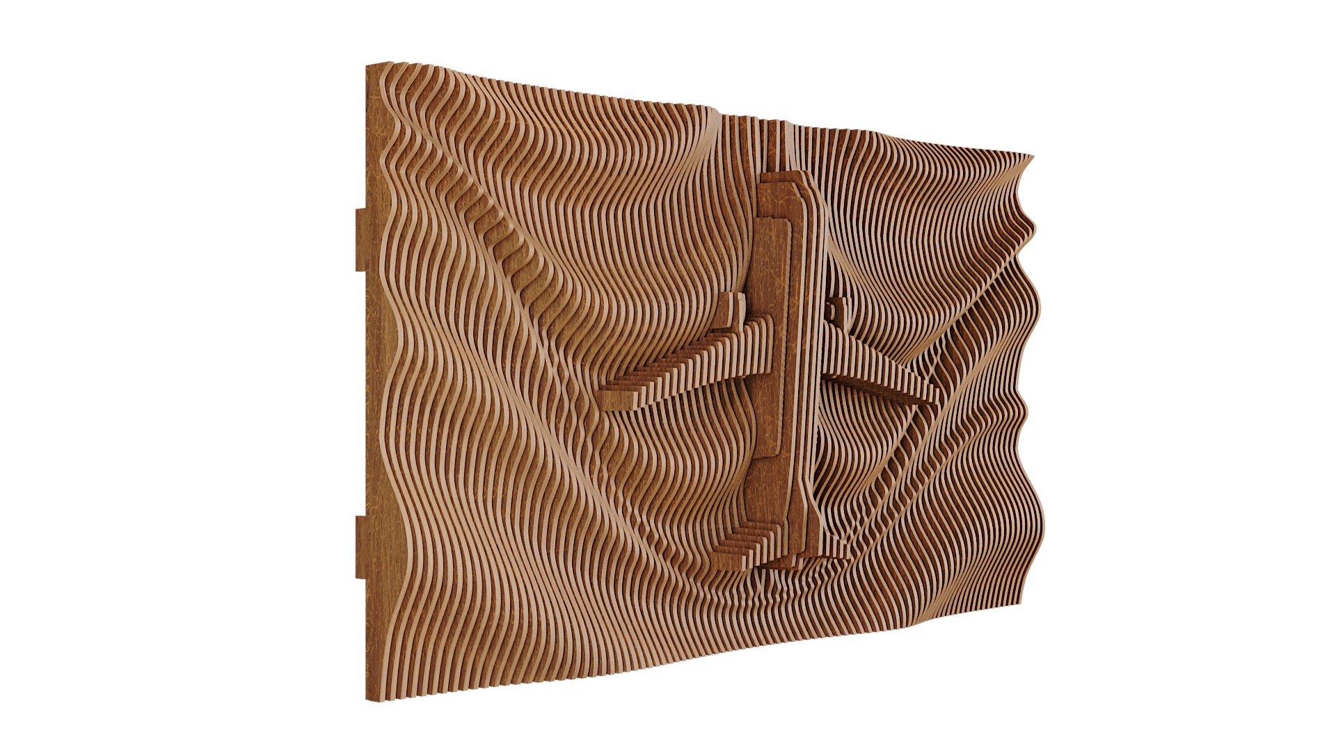 Parametric Wavy Wooden Wall Decor 10 - wood cutting machines 3D model https://p.turbosquid.com/ts-thumb/69/k5sO4l/eT/a4/png/1727398144/1920x1080/fit_q87/f9dae884fc970793c72f11465144e20b8b87711f/a4.jpg