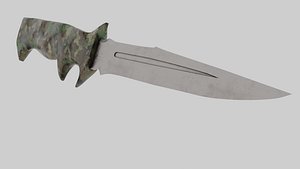 3D Battle knife