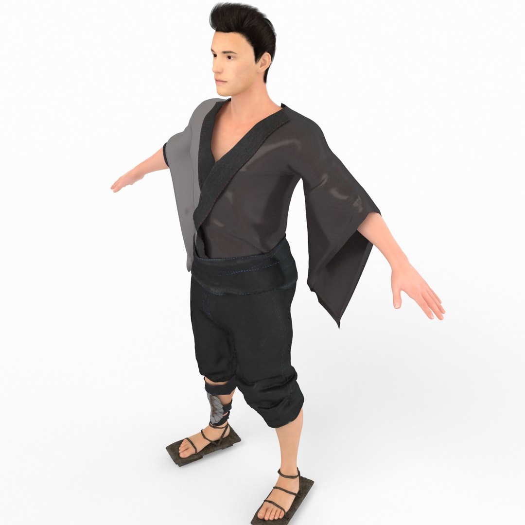 3D model samurai characters - TurboSquid 1228483