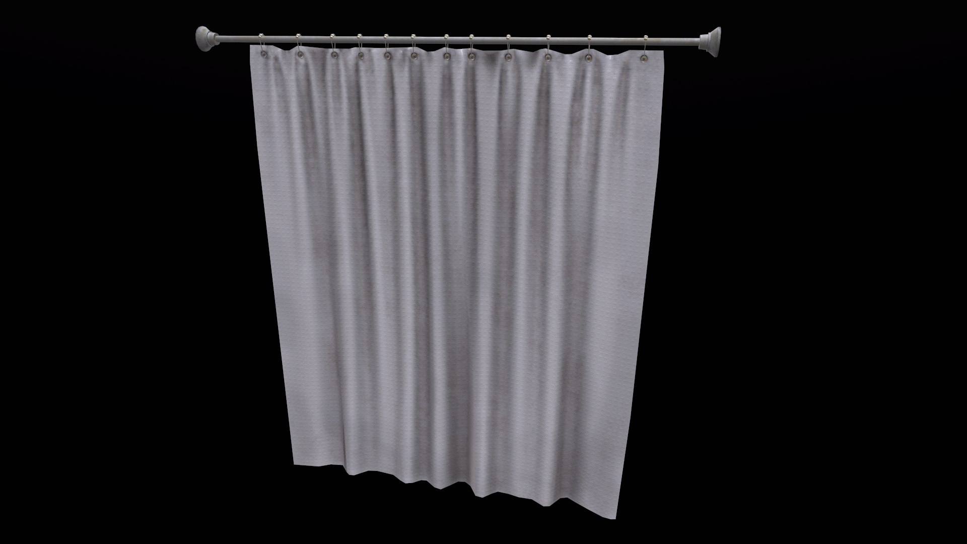 Bath Curtain 3D - TurboSquid 1353463