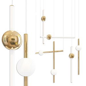 lee broom orion light 3D model