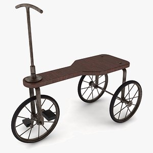 3ds vintage tricycle