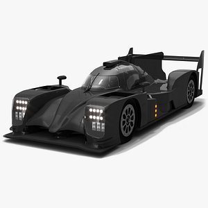 3D toyota ts050 hybrid lmp1 model