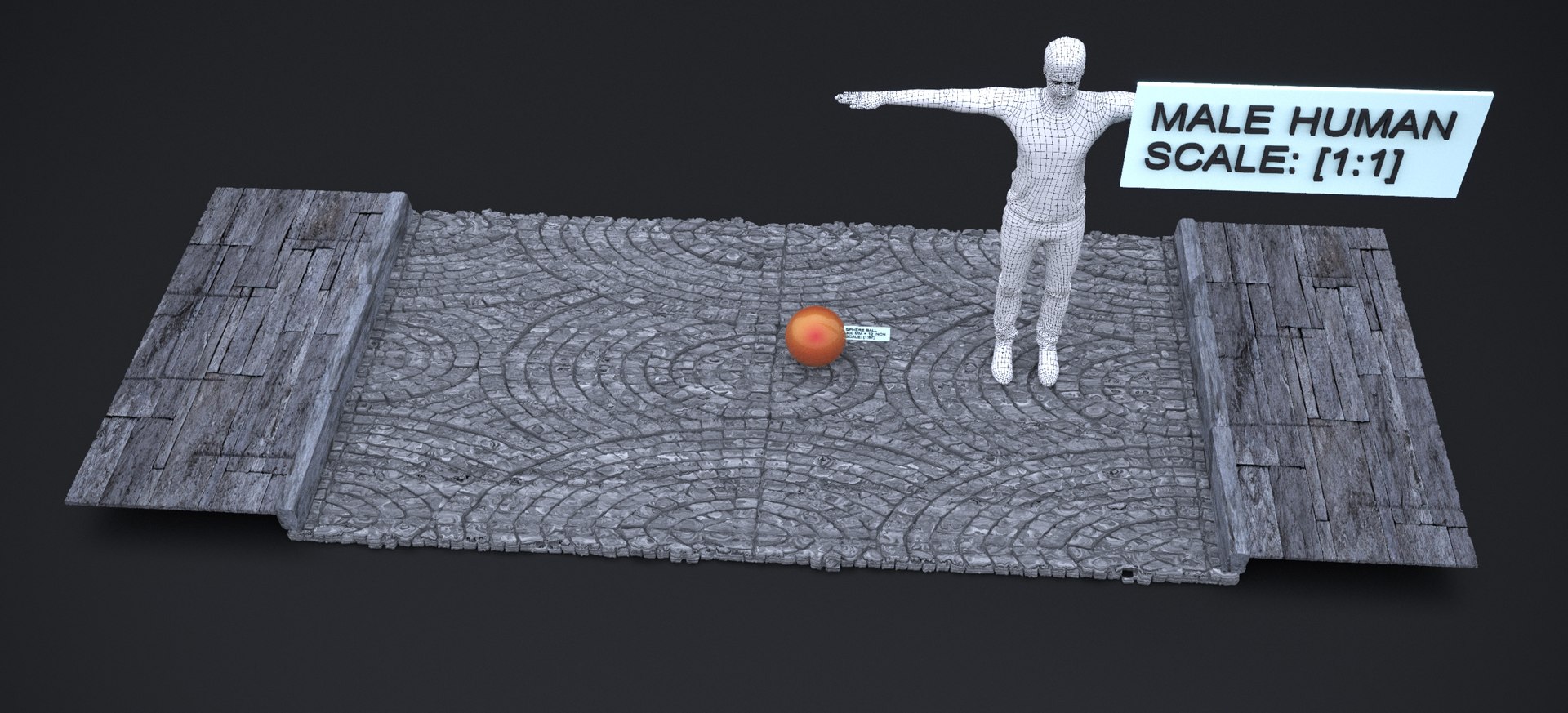 European City Roads Pavements Std 2024 Model Turbosquid 2239861