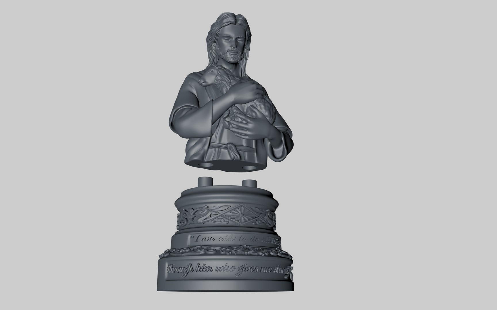 Bust Of Jesus Christ 3D Model - TurboSquid 2214939