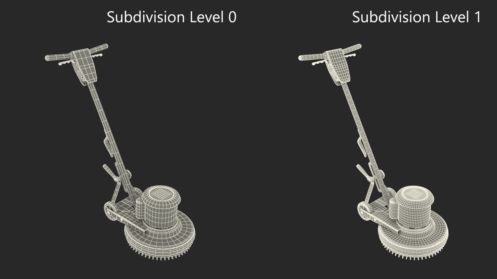 3D Floor Cleaner Machine Generic Model - TurboSquid 2250290
