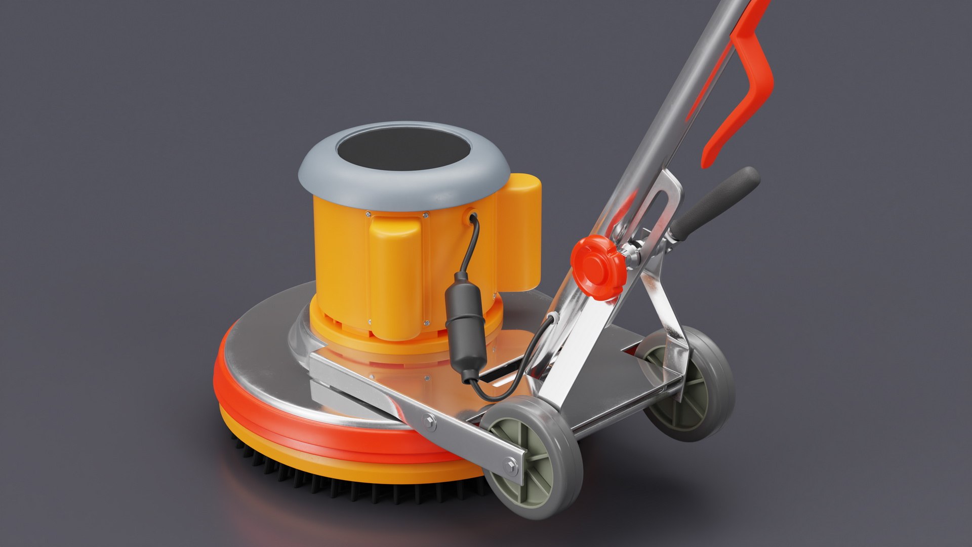 3D Floor Cleaner Machine Generic Model - TurboSquid 2250290