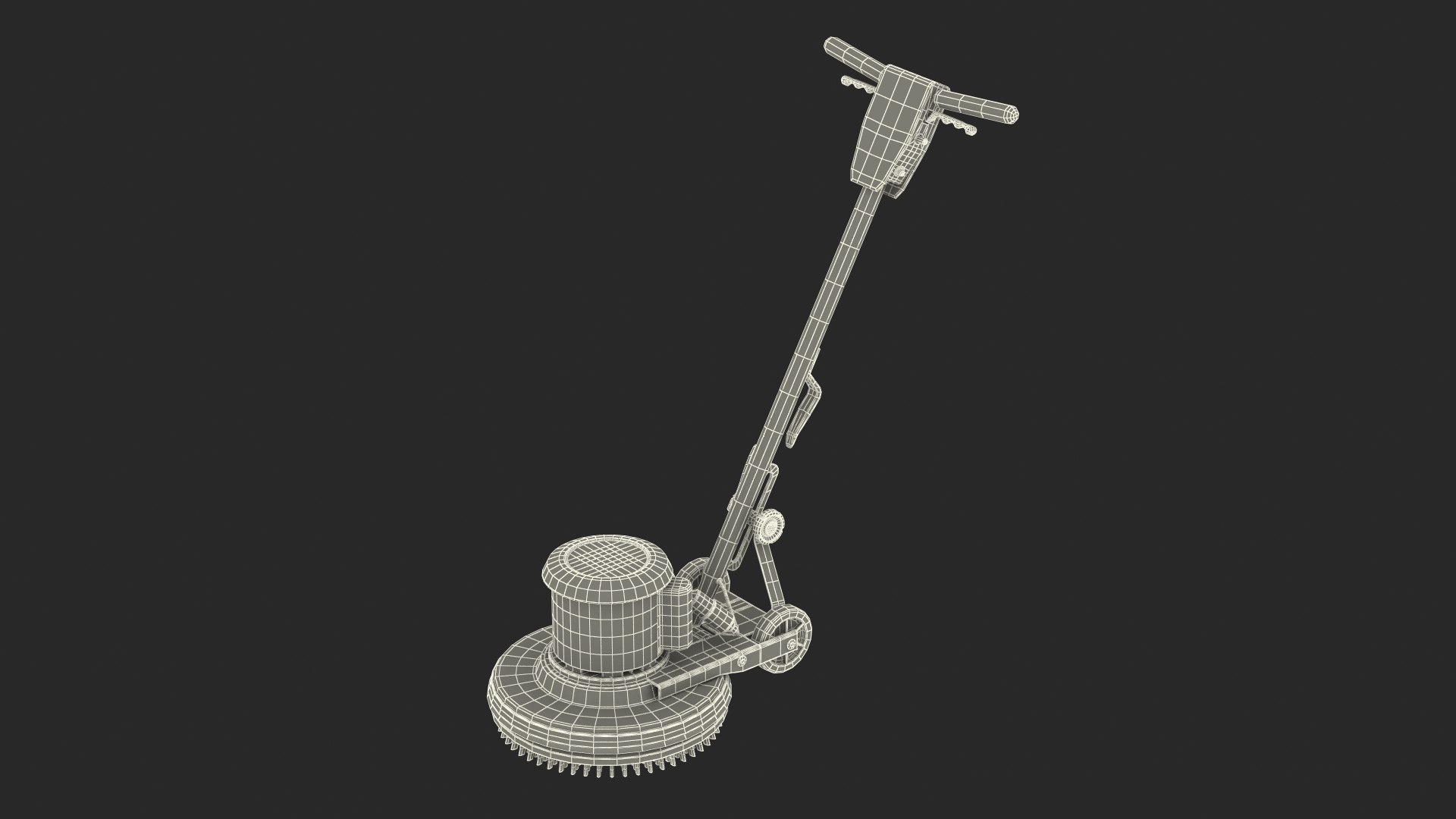 3D Floor Cleaner Machine Generic Model - TurboSquid 2250290