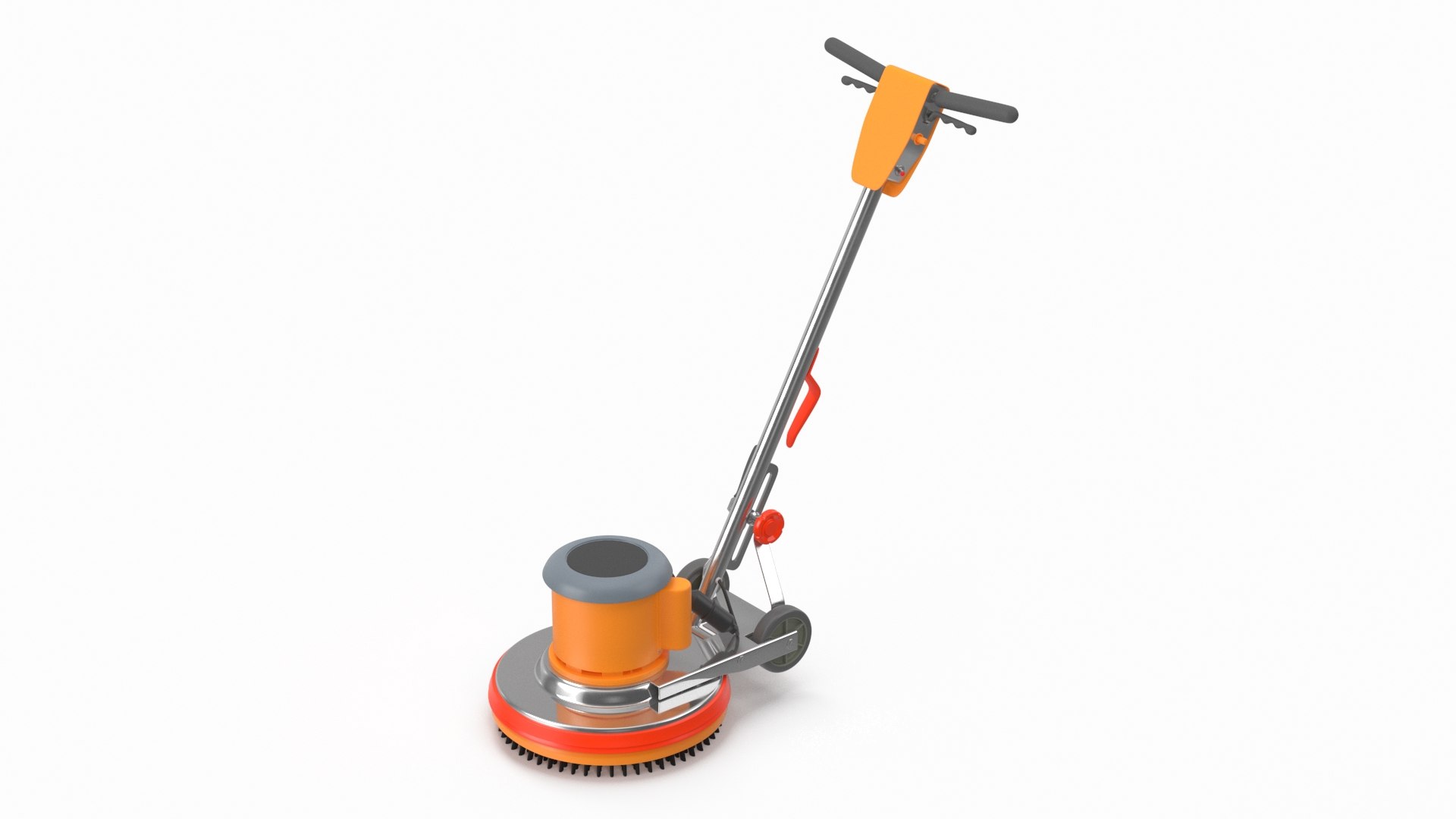 3D Floor Cleaner Machine Generic Model - TurboSquid 2250290